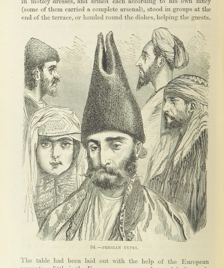 An illustration from The Human Race, ... illustrated by ... engravings on wood, and ... chromolithographs, 1872, leaf 224