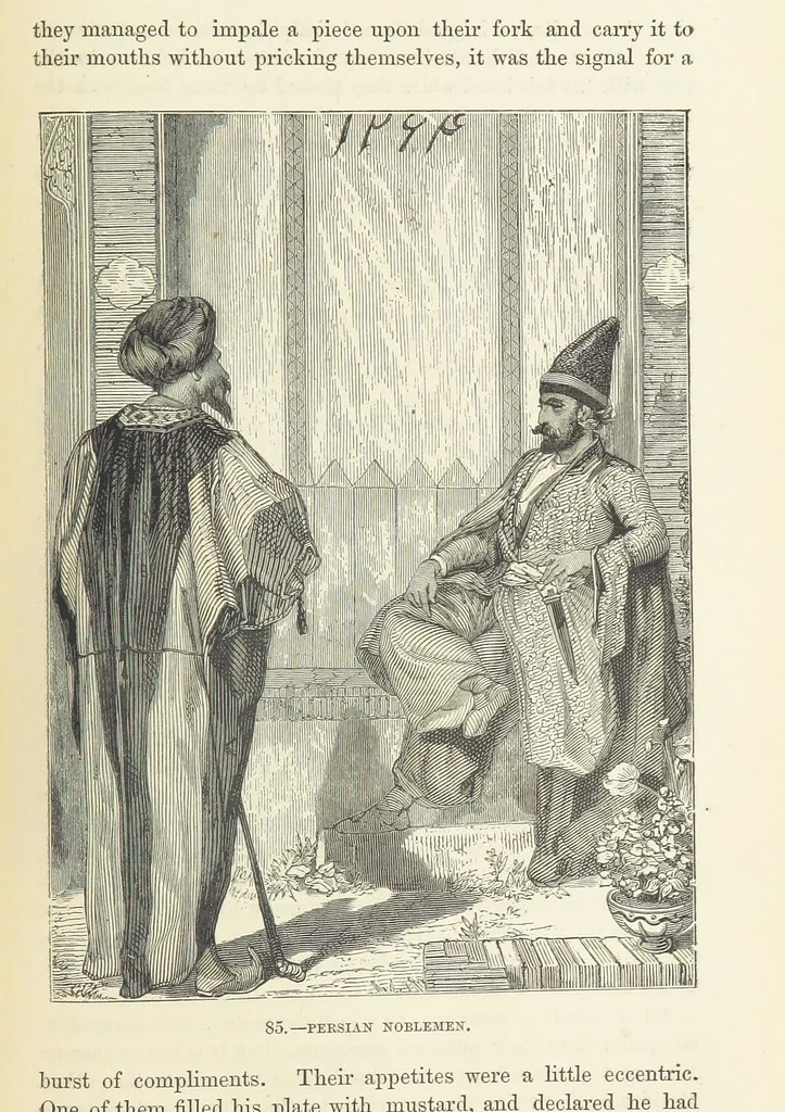 An illustration from The Human Race, ... illustrated by ... engravings on wood, and ... chromolithographs, 1872, leaf 225