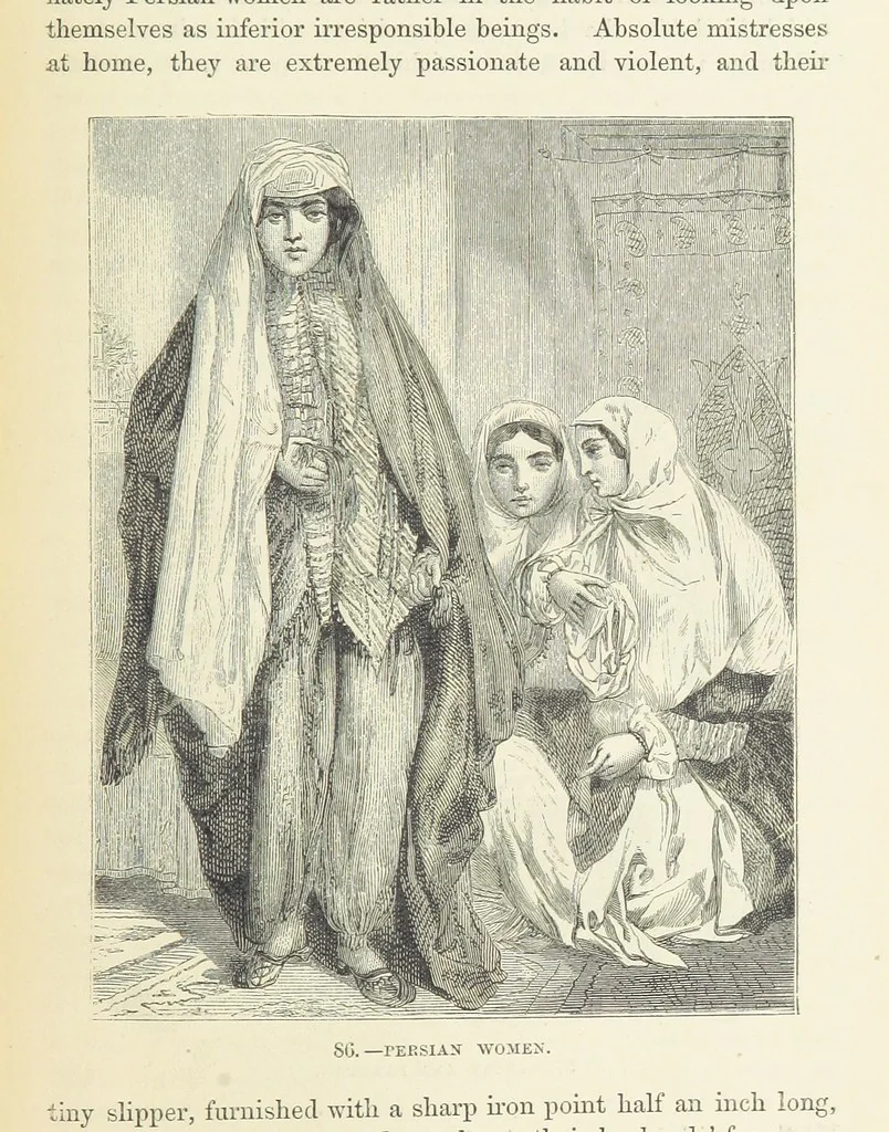 An illustration from The Human Race, ... illustrated by ... engravings on wood, and ... chromolithographs, 1872, leaf 227