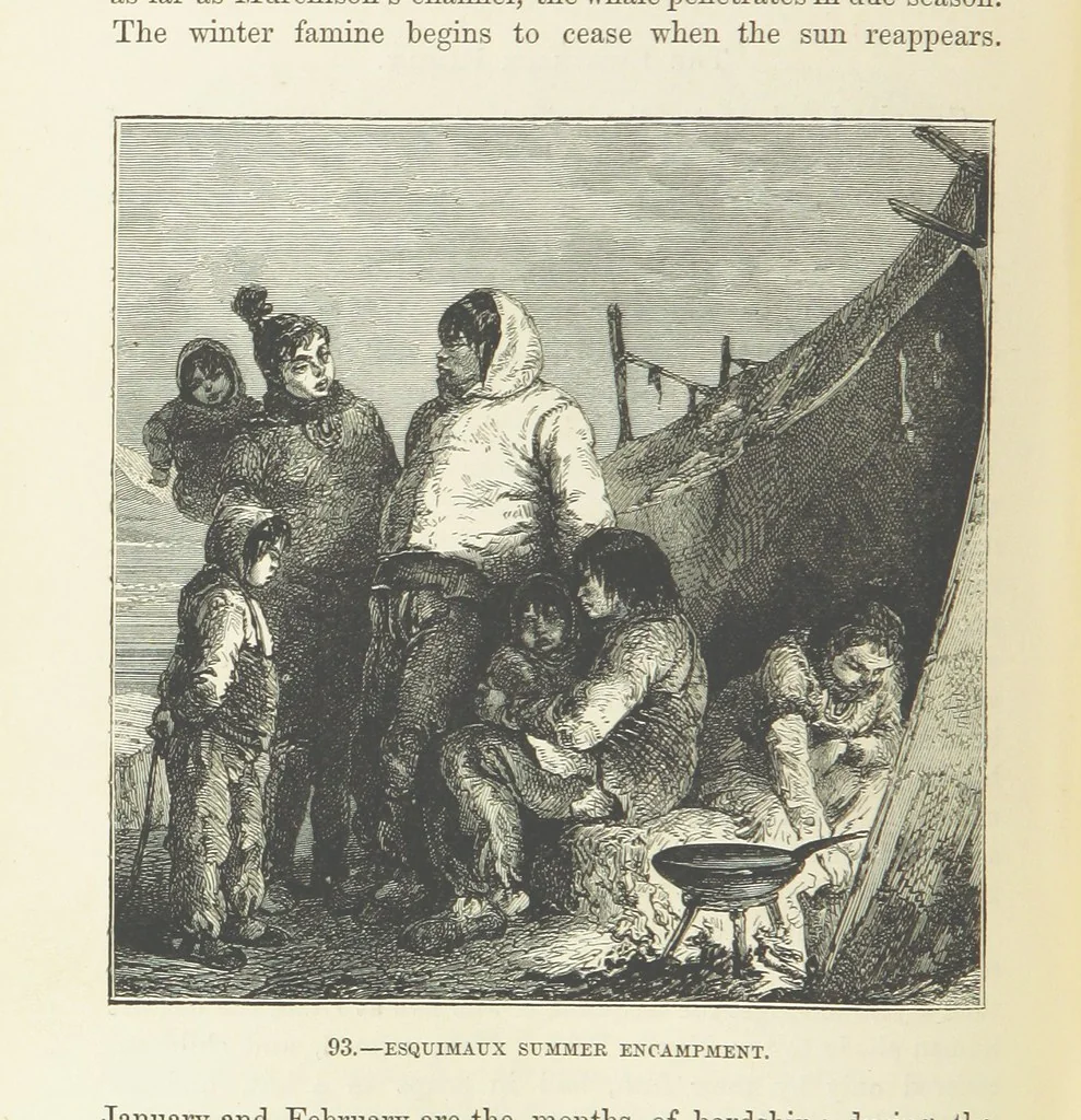 An illustration from The Human Race, ... illustrated by ... engravings on wood, and ... chromolithographs, 1872, leaf 242
