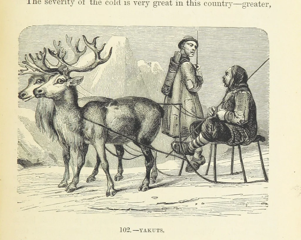 An illustration from The Human Race, ... illustrated by ... engravings on wood, and ... chromolithographs, 1872, leaf 257