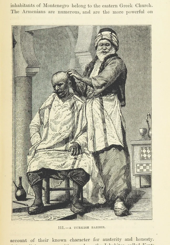 An illustration from The Human Race, ... illustrated by ... engravings on wood, and ... chromolithographs, 1872, leaf 281
