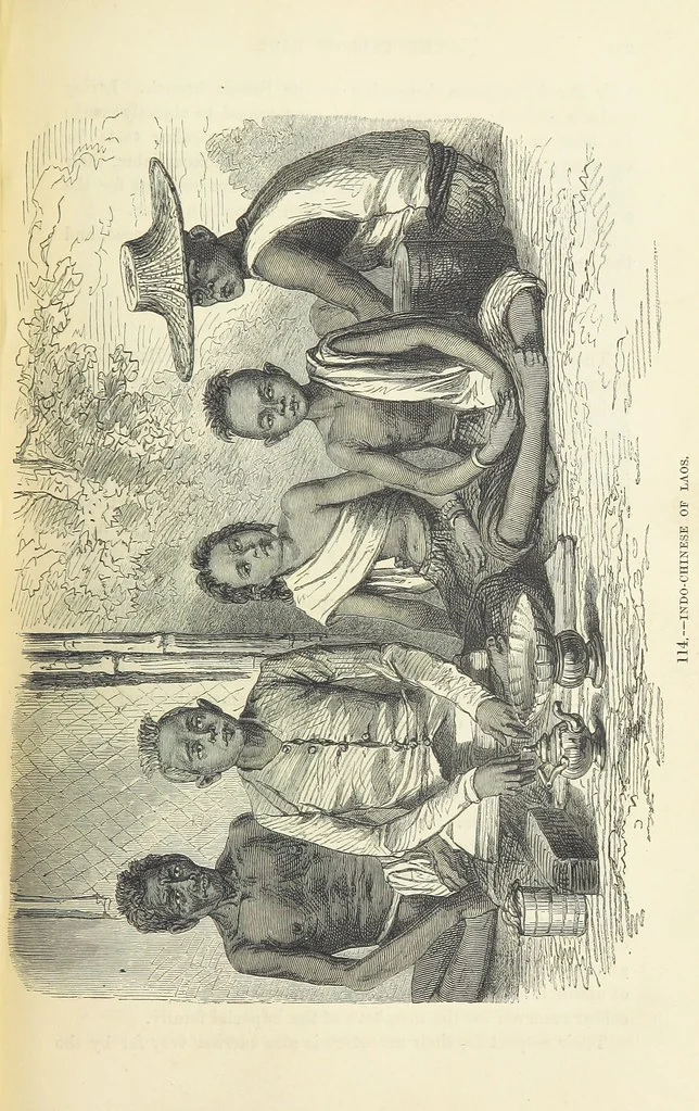 An illustration from The Human Race, ... illustrated by ... engravings on wood, and ... chromolithographs, 1872, leaf 287