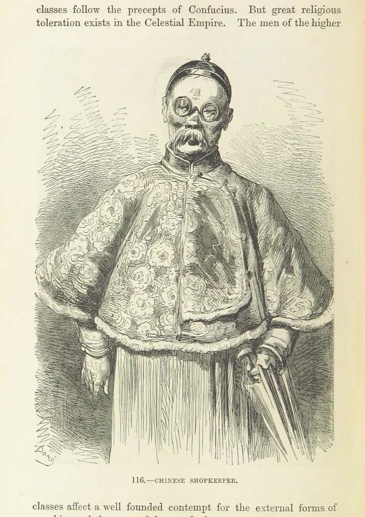 An illustration from The Human Race, ... illustrated by ... engravings on wood, and ... chromolithographs, 1872, leaf 290