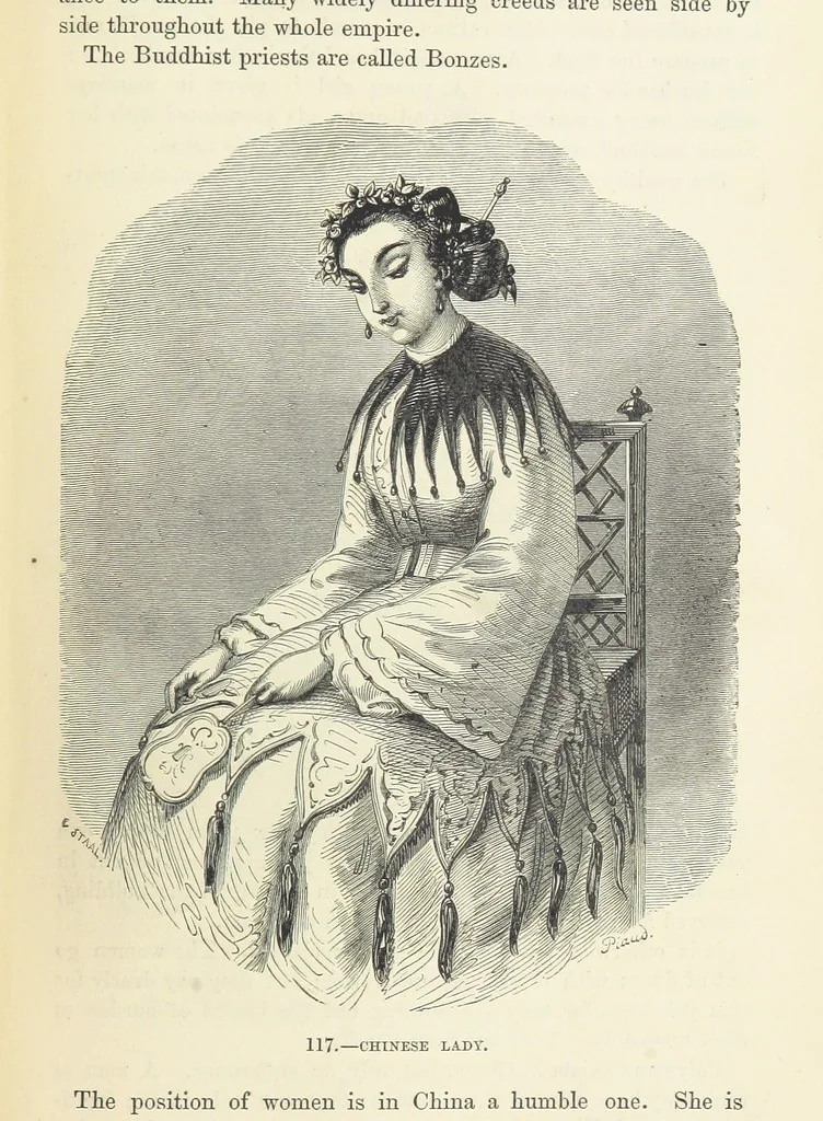An illustration from The Human Race, ... illustrated by ... engravings on wood, and ... chromolithographs, 1872, leaf 291