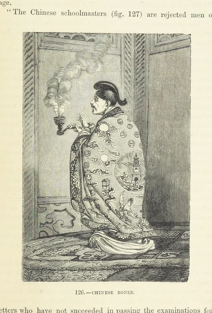 An illustration from The Human Race, ... illustrated by ... engravings on wood, and ... chromolithographs, 1872, leaf 315
