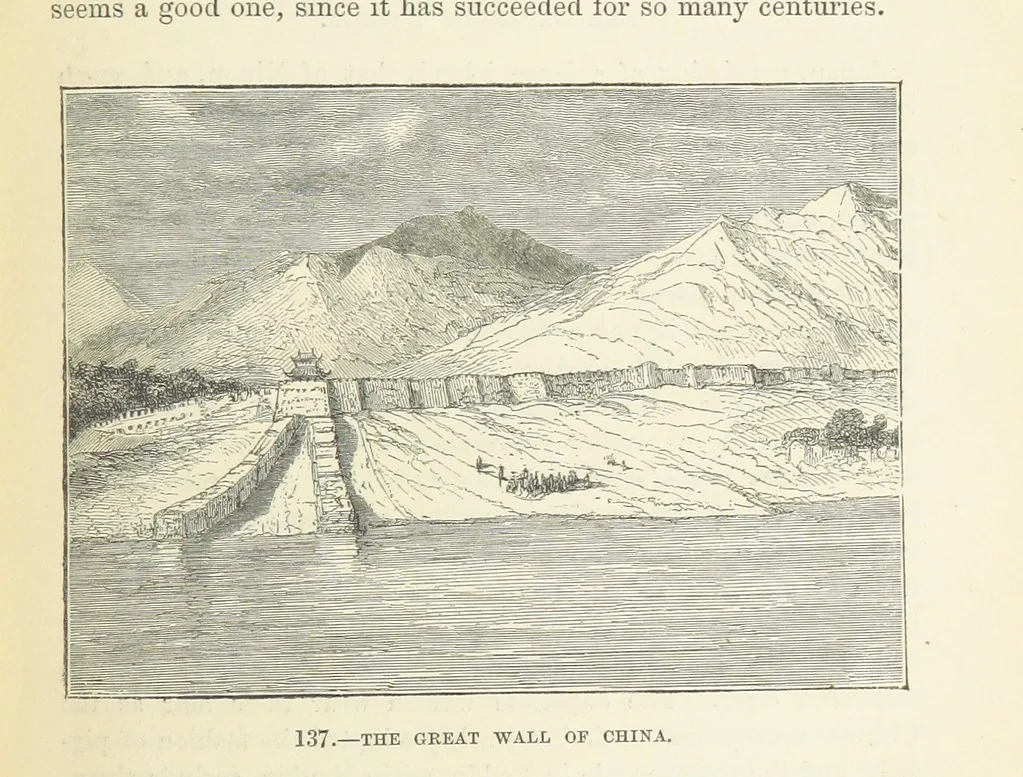 An illustration from The Human Race, ... illustrated by ... engravings on wood, and ... chromolithographs, 1872, leaf 335
