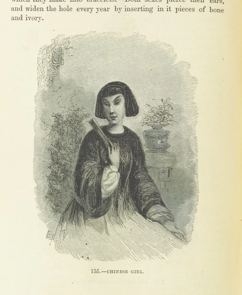 An illustration from The Human Race, ... illustrated by ... engravings on wood, and ... chromolithographs, 1872, leaf 368