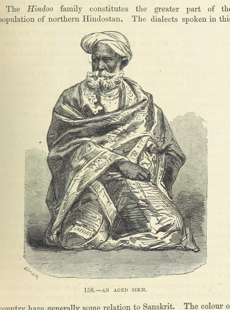 An illustration from The Human Race, ... illustrated by ... engravings on wood, and ... chromolithographs, 1872, leaf 373