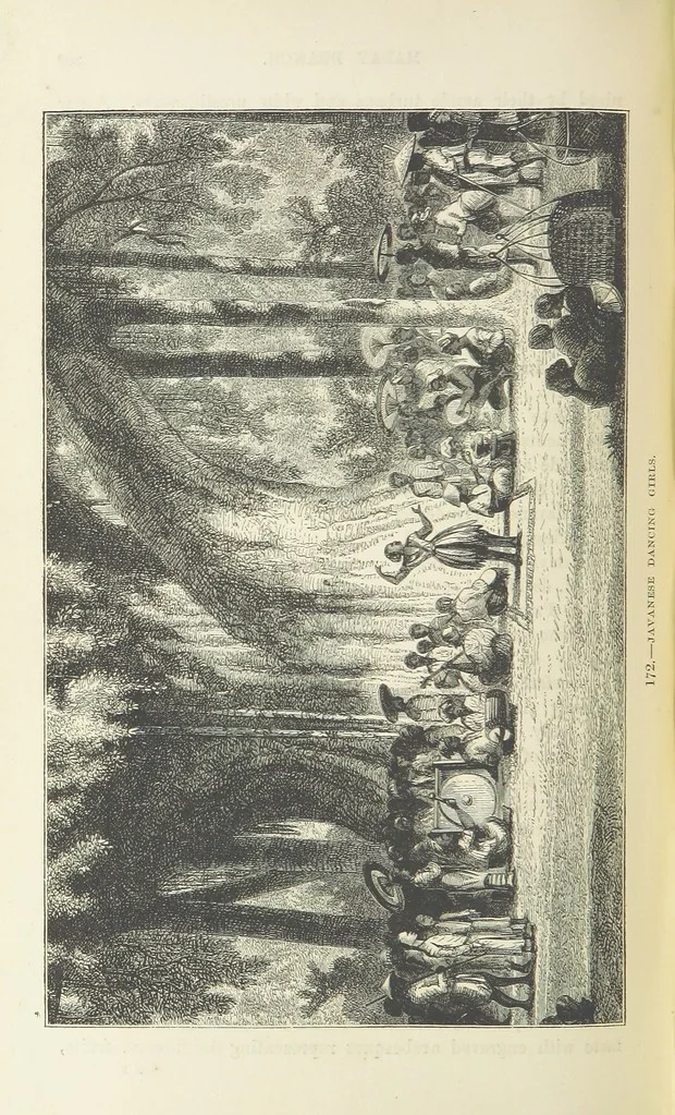 An illustration from The Human Race, ... illustrated by ... engravings on wood, and ... chromolithographs, 1872, leaf 406