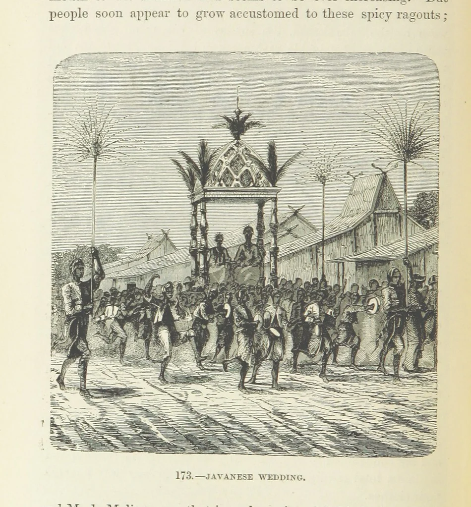 An illustration from The Human Race, ... illustrated by ... engravings on wood, and ... chromolithographs, 1872, leaf 408