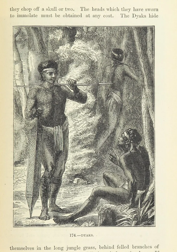 An illustration from The Human Race, ... illustrated by ... engravings on wood, and ... chromolithographs, 1872, leaf 413