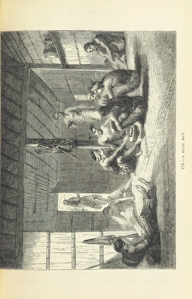 An illustration from The Human Race, ... illustrated by ... engravings on wood, and ... chromolithographs, 1872, leaf 415