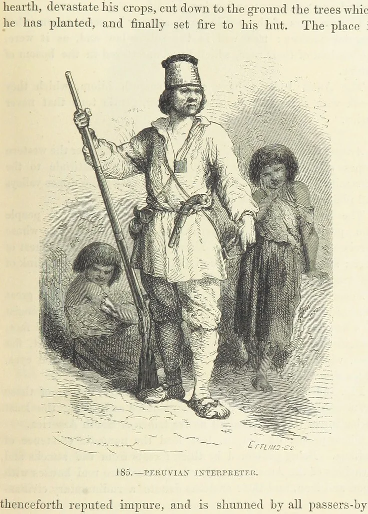 An illustration from The Human Race, ... illustrated by ... engravings on wood, and ... chromolithographs, 1872, leaf 453