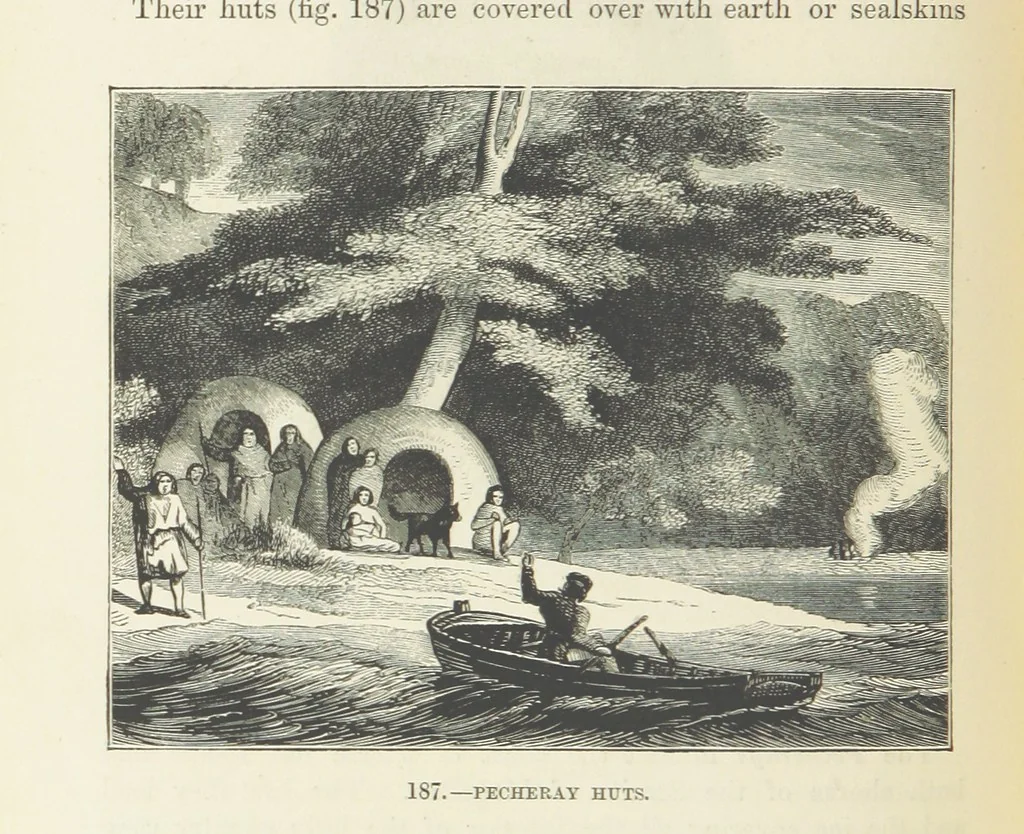 An illustration from The Human Race, ... illustrated by ... engravings on wood, and ... chromolithographs, 1872, leaf 456