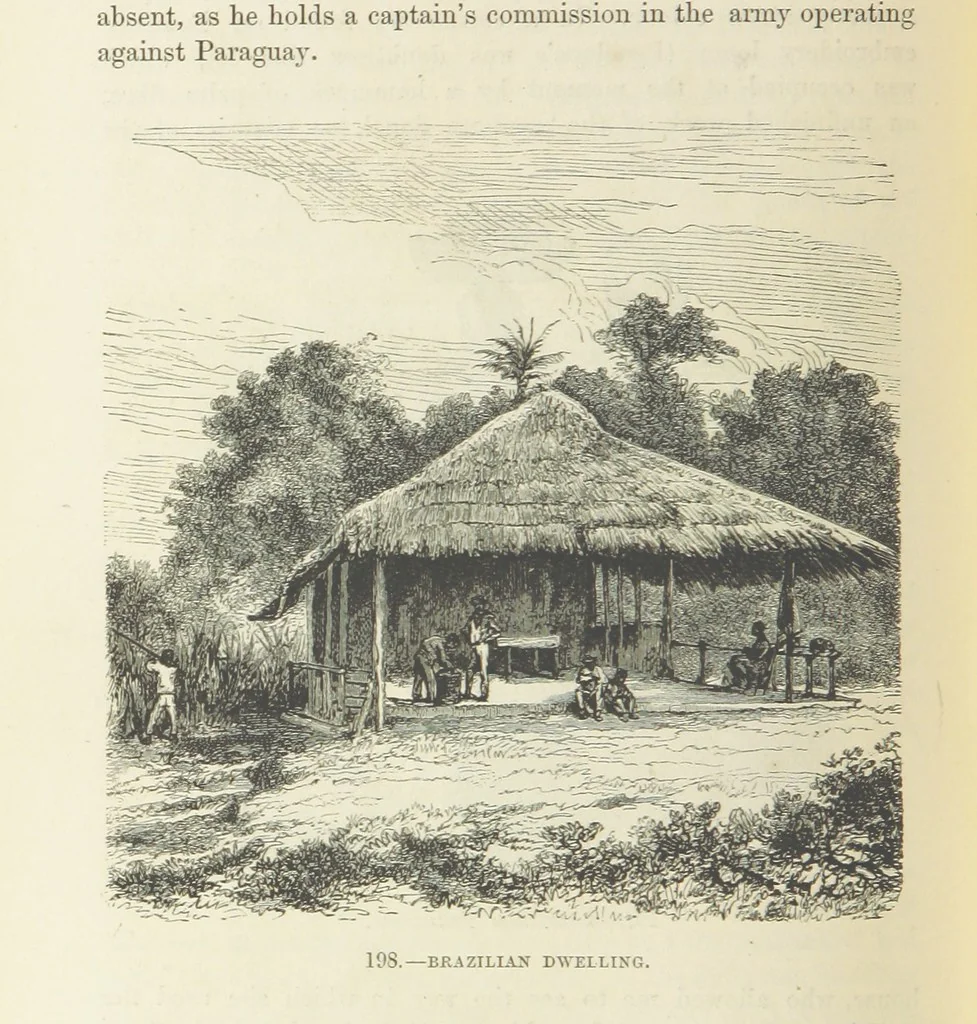 An illustration from The Human Race, ... illustrated by ... engravings on wood, and ... chromolithographs, 1872, leaf 484