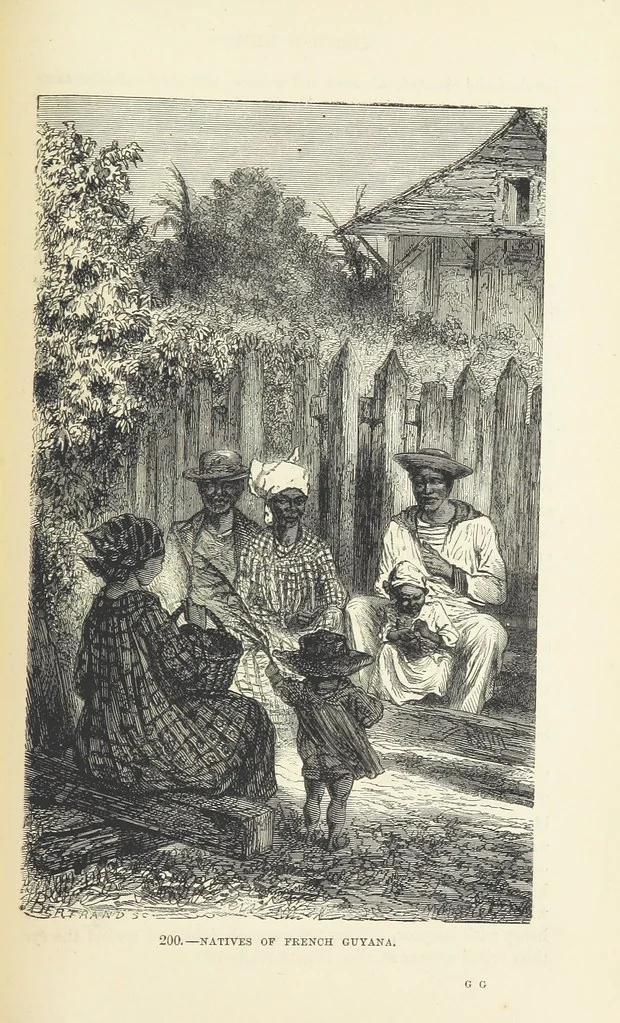 An illustration from The Human Race, ... illustrated by ... engravings on wood, and ... chromolithographs, 1872, leaf 487
