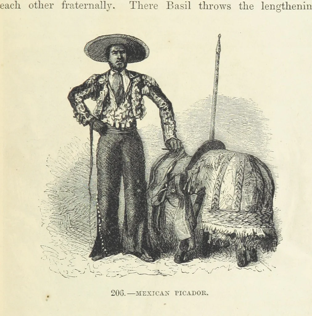 An illustration from The Human Race, ... illustrated by ... engravings on wood, and ... chromolithographs, 1872, leaf 495