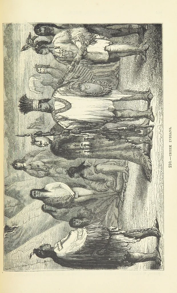An illustration from The Human Race, ... illustrated by ... engravings on wood, and ... chromolithographs, 1872, leaf 501