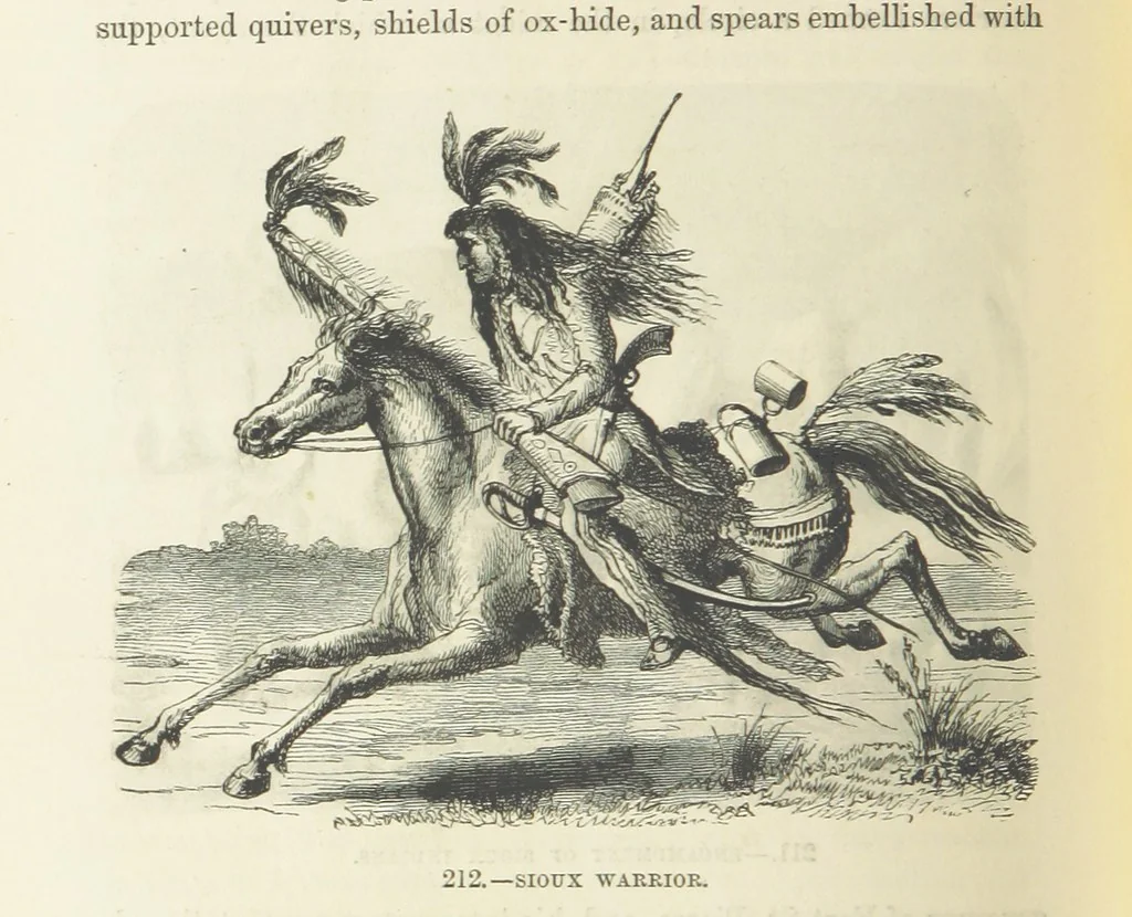 An illustration from The Human Race, ... illustrated by ... engravings on wood, and ... chromolithographs, 1872, leaf 504
