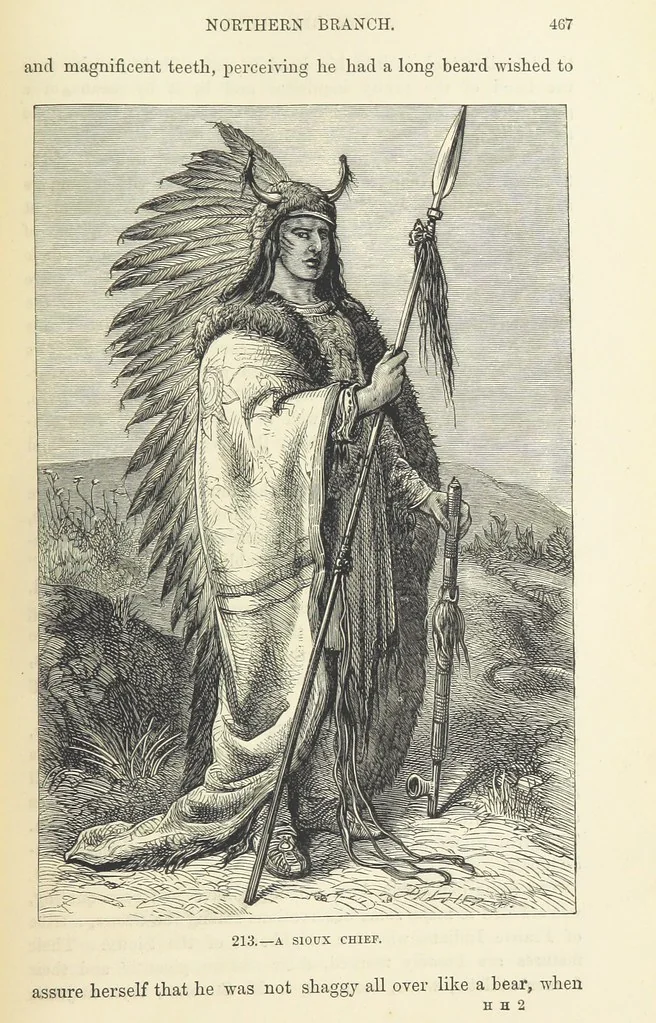 An illustration from The Human Race, ... illustrated by ... engravings on wood, and ... chromolithographs, 1872, leaf 505