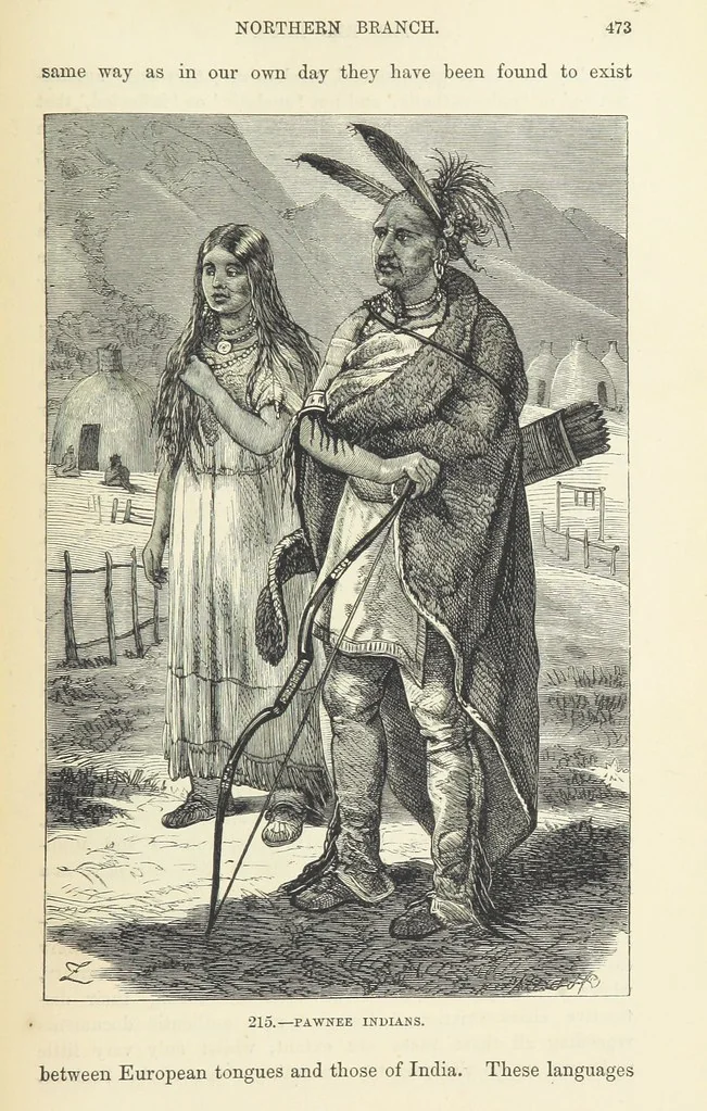 An illustration from The Human Race, ... illustrated by ... engravings on wood, and ... chromolithographs, 1872, leaf 511