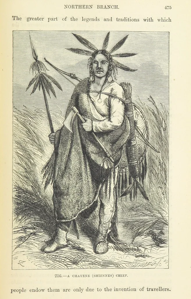 An illustration from The Human Race, ... illustrated by ... engravings on wood, and ... chromolithographs, 1872, leaf 513