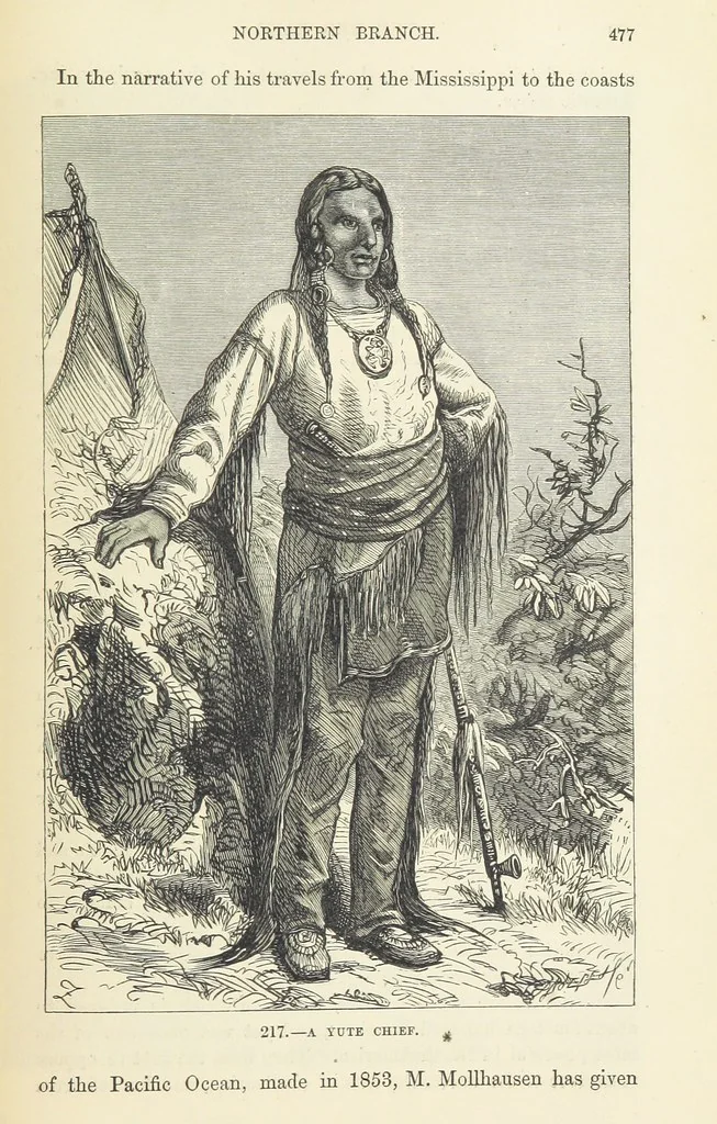 An illustration from The Human Race, ... illustrated by ... engravings on wood, and ... chromolithographs, 1872, leaf 515