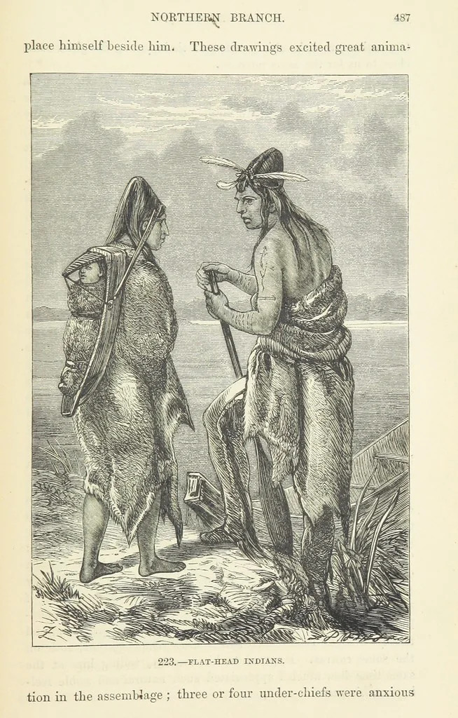 An illustration from The Human Race, ... illustrated by ... engravings on wood, and ... chromolithographs, 1872, leaf 525
