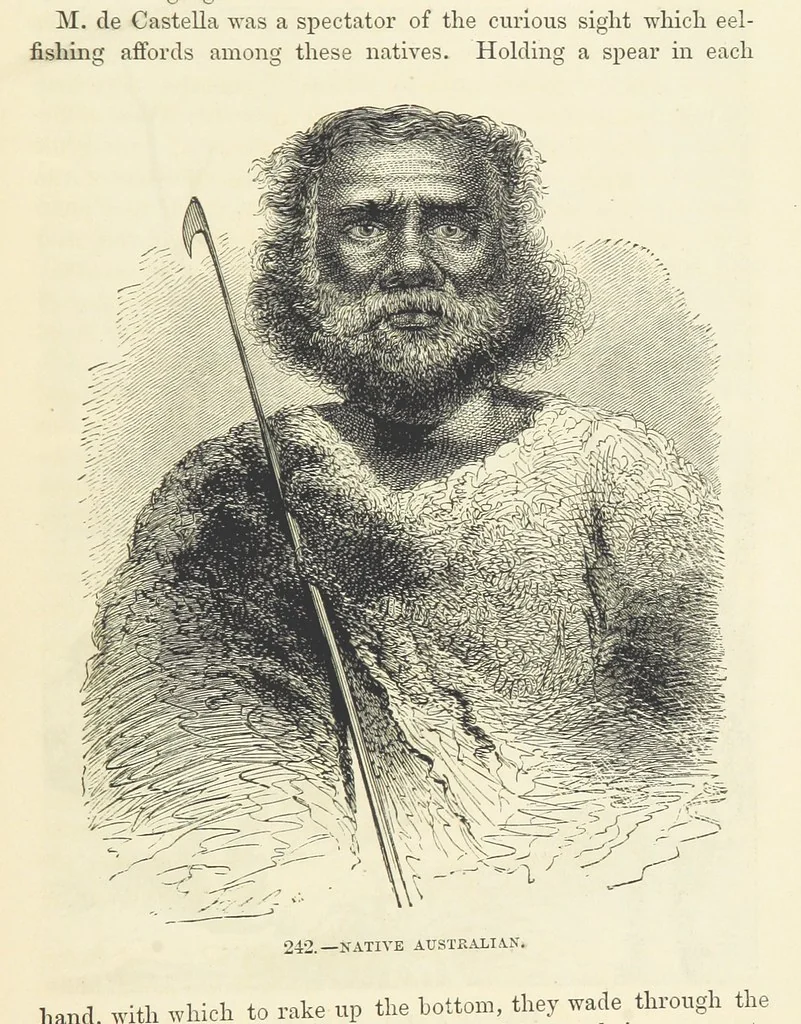 An illustration from The Human Race, ... illustrated by ... engravings on wood, and ... chromolithographs, 1872, leaf 575