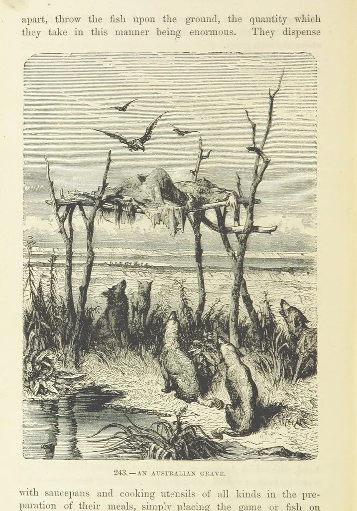 An illustration from The Human Race, ... illustrated by ... engravings on wood, and ... chromolithographs, 1872, leaf 576