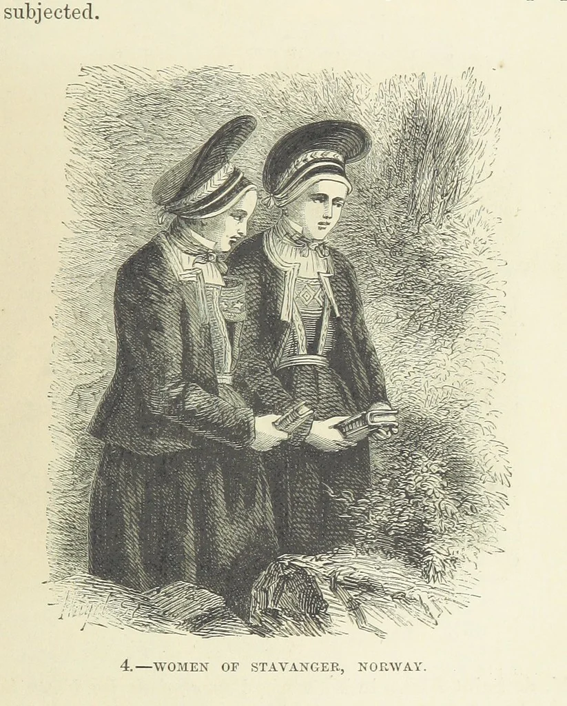 An illustration from The Human Race, ... illustrated by ... engravings on wood, and ... chromolithographs, 1872, leaf 71