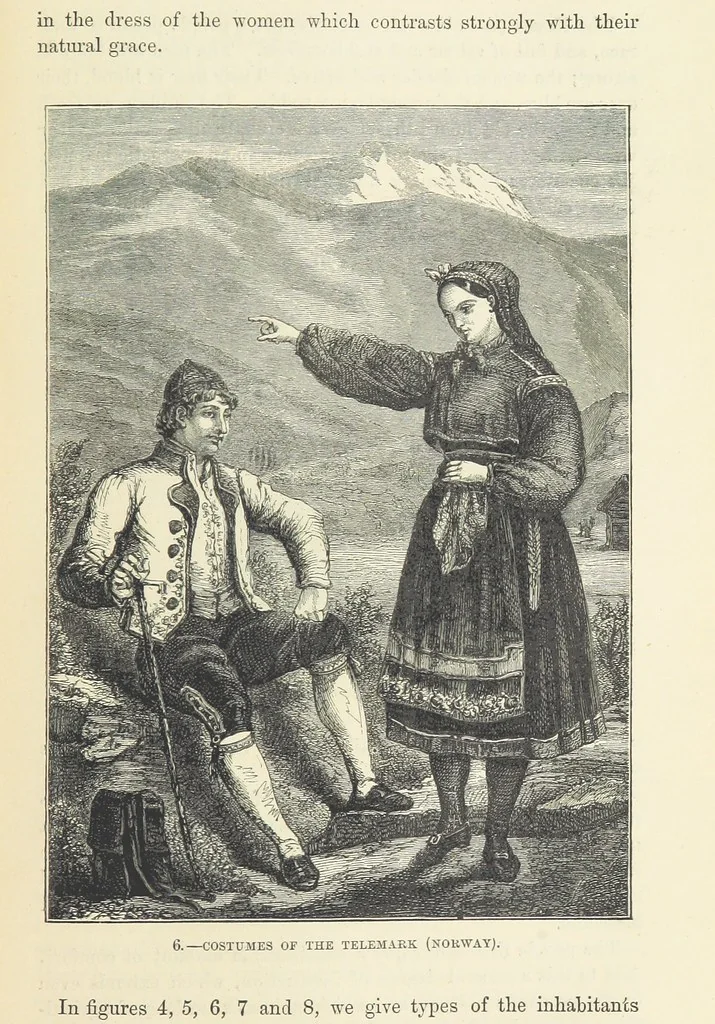 An illustration from The Human Race, ... illustrated by ... engravings on wood, and ... chromolithographs, 1872, leaf 73