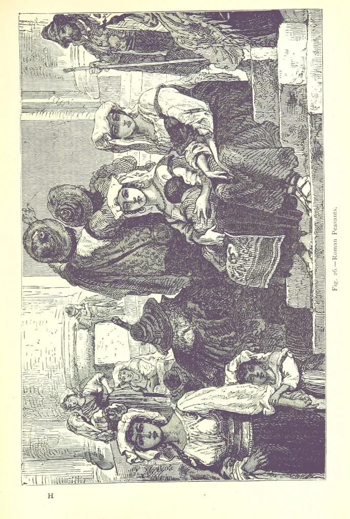 An illustration from The Human Race, ... illustrated by ... engravings on wood, and ... chromolithographs, 1875, leaf 111