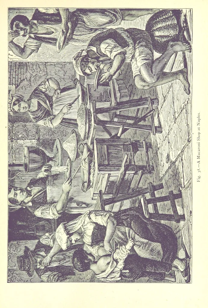 An illustration from The Human Race, ... illustrated by ... engravings on wood, and ... chromolithographs, 1875, leaf 125