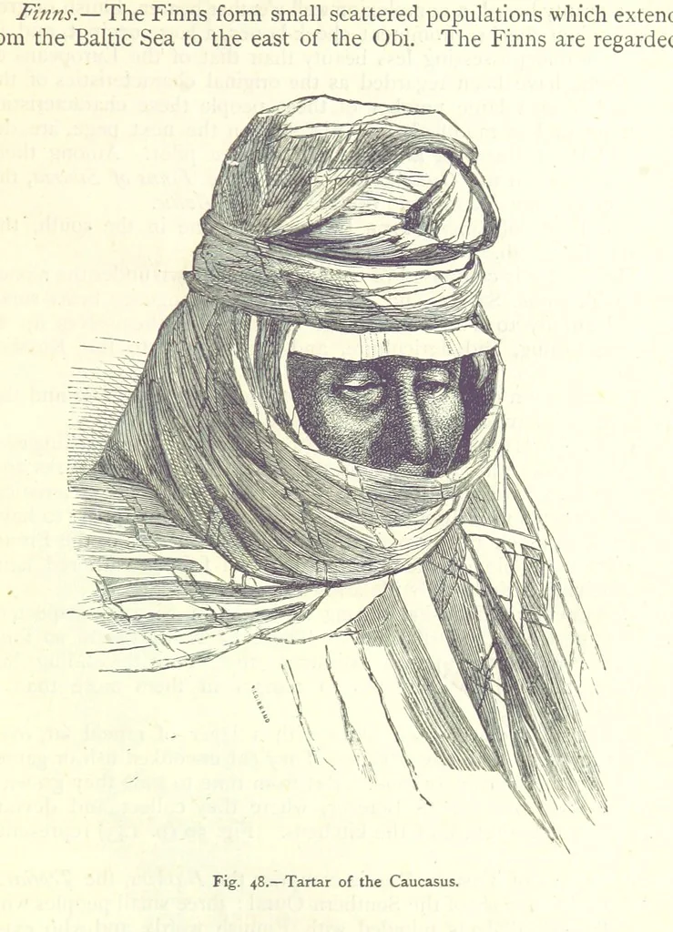 An illustration from The Human Race, ... illustrated by ... engravings on wood, and ... chromolithographs, 1875, leaf 153