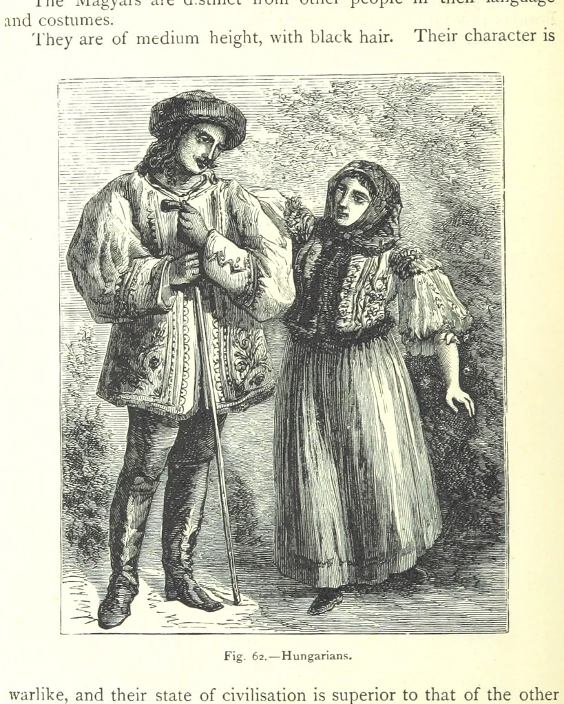An illustration from The Human Race, ... illustrated by ... engravings on wood, and ... chromolithographs, 1875, leaf 178