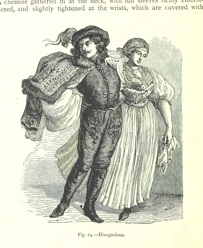 An illustration from The Human Race, ... illustrated by ... engravings on wood, and ... chromolithographs, 1875, leaf 180