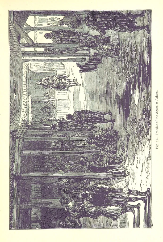 An illustration from The Human Race, ... illustrated by ... engravings on wood, and ... chromolithographs, 1875, leaf 189