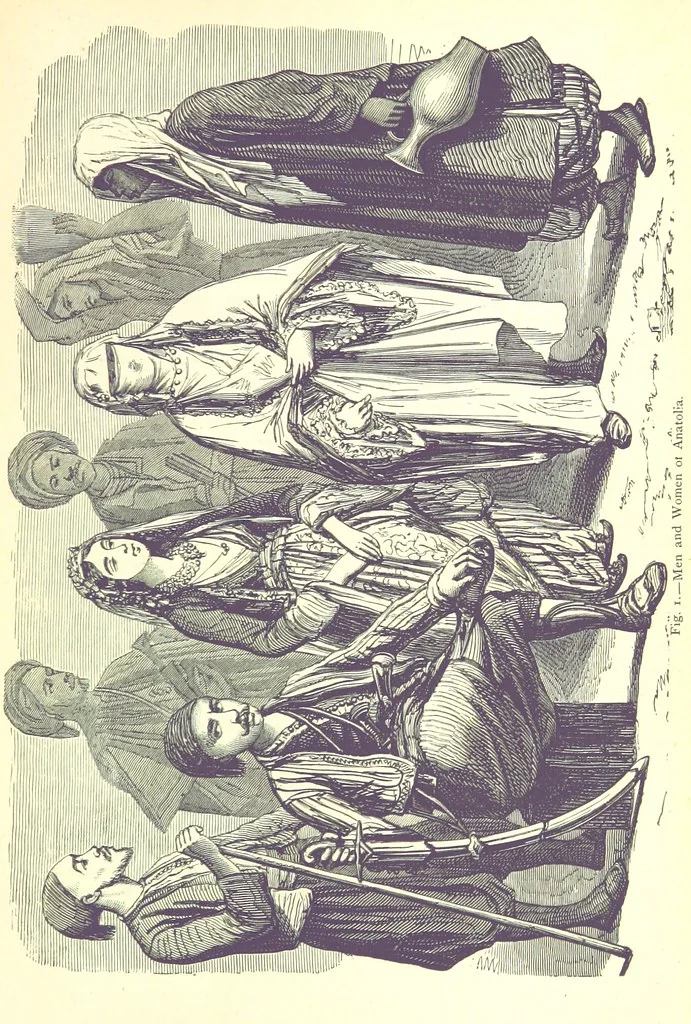 An illustration from The Human Race, ... illustrated by ... engravings on wood, and ... chromolithographs, 1875, leaf 23