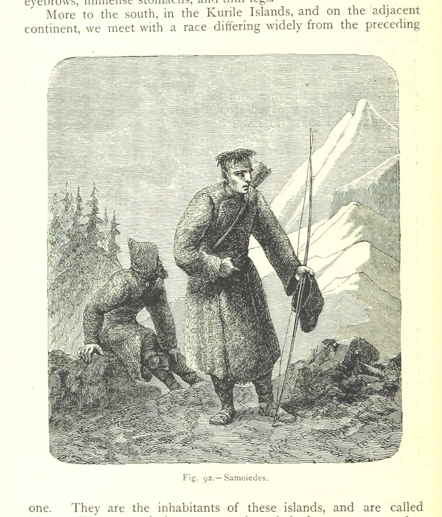 An illustration from The Human Race, ... illustrated by ... engravings on wood, and ... chromolithographs, 1875, leaf 256