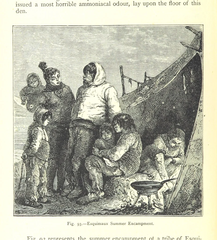 An illustration from The Human Race, ... illustrated by ... engravings on wood, and ... chromolithographs, 1875, leaf 258