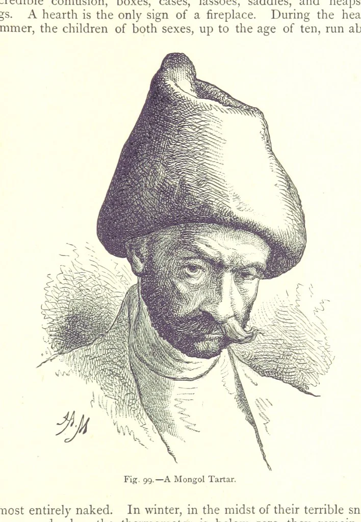 An illustration from The Human Race, ... illustrated by ... engravings on wood, and ... chromolithographs, 1875, leaf 267