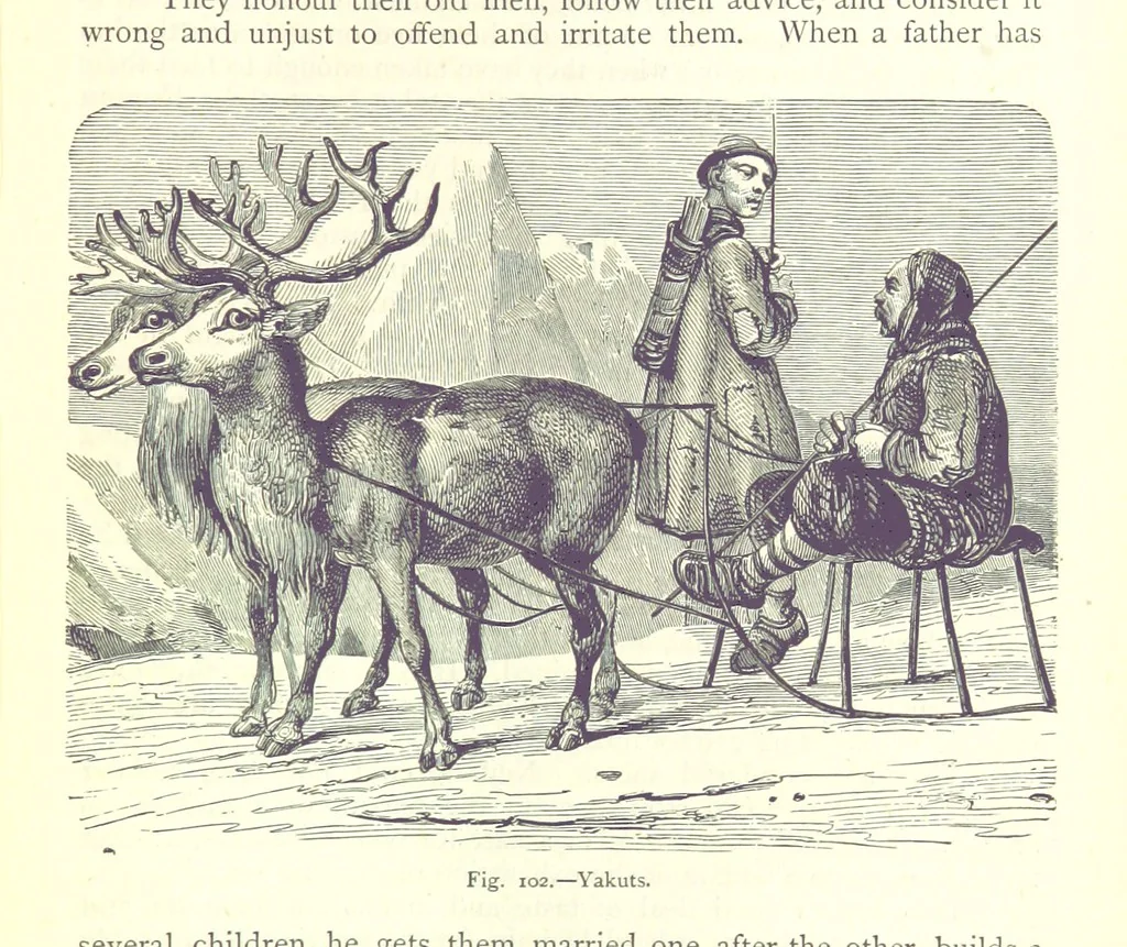 An illustration from The Human Race, ... illustrated by ... engravings on wood, and ... chromolithographs, 1875, leaf 275