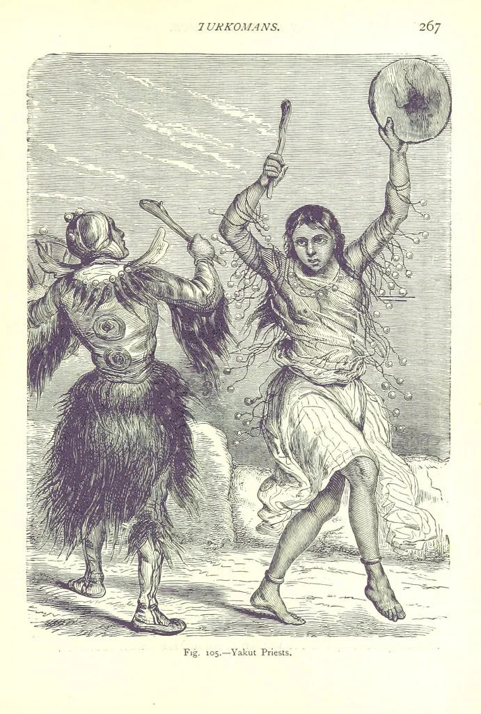 An illustration from The Human Race, ... illustrated by ... engravings on wood, and ... chromolithographs, 1875, leaf 281