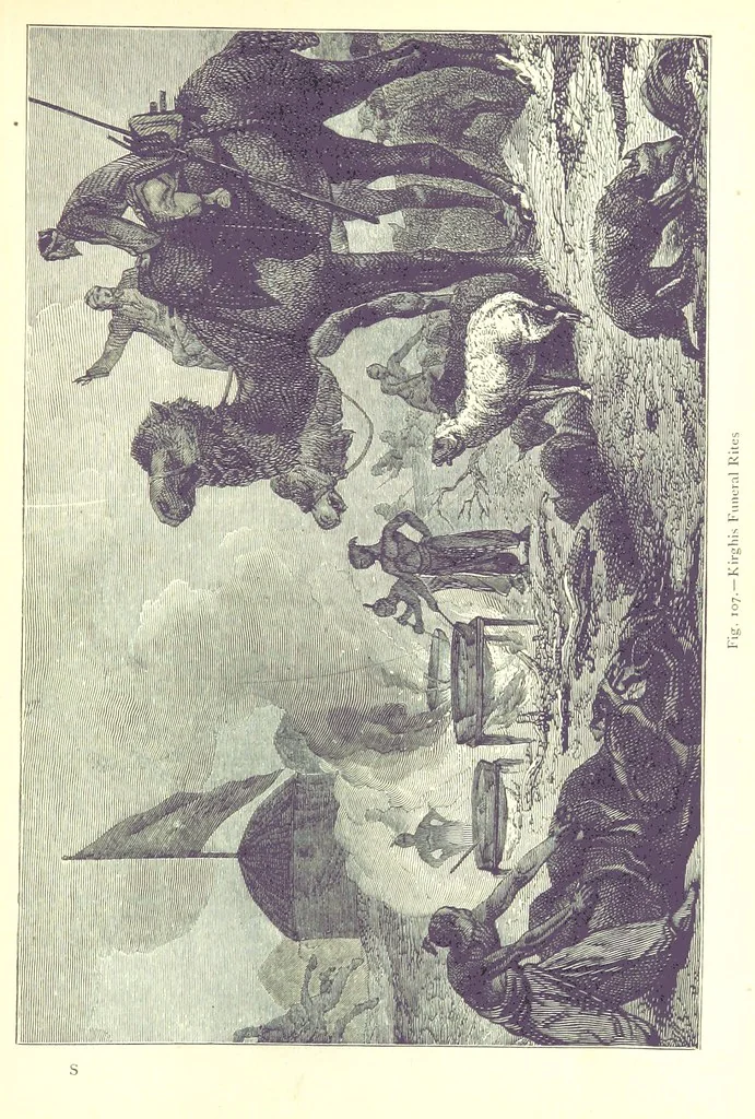 An illustration from The Human Race, ... illustrated by ... engravings on wood, and ... chromolithographs, 1875, leaf 287