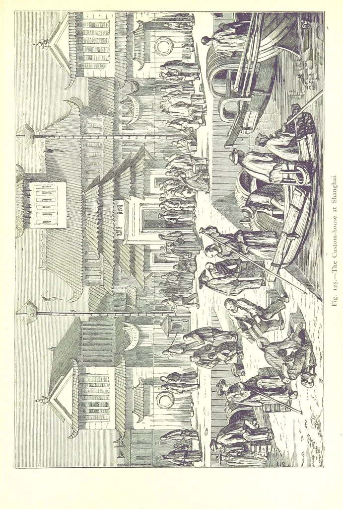 An illustration from The Human Race, ... illustrated by ... engravings on wood, and ... chromolithographs, 1875, leaf 333
