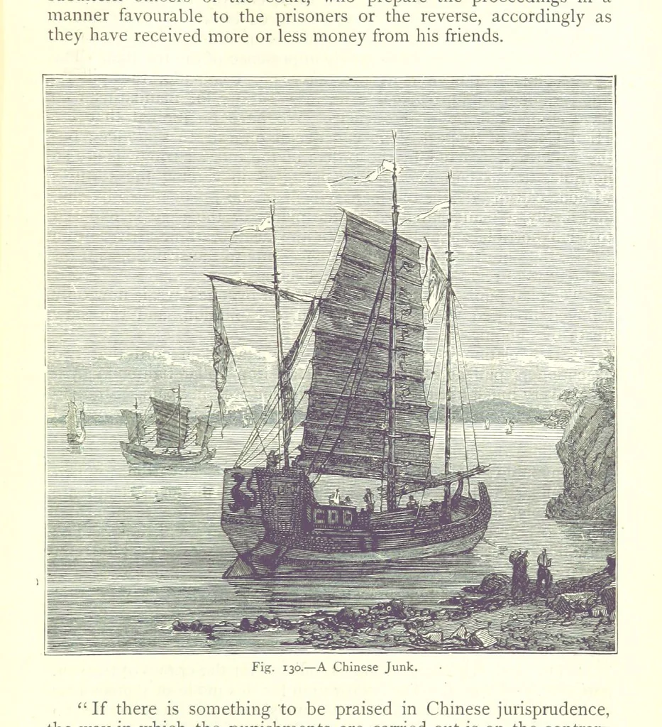 An illustration from The Human Race, ... illustrated by ... engravings on wood, and ... chromolithographs, 1875, leaf 347