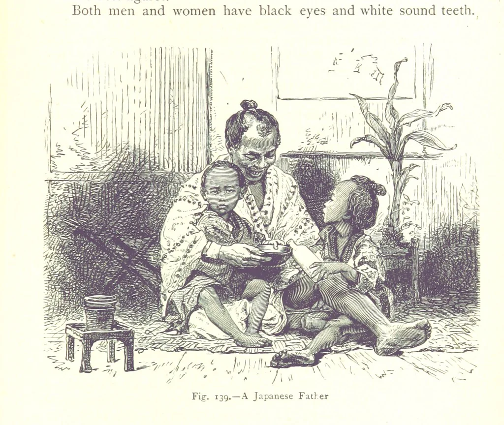 An illustration from The Human Race, ... illustrated by ... engravings on wood, and ... chromolithographs, 1875, leaf 361