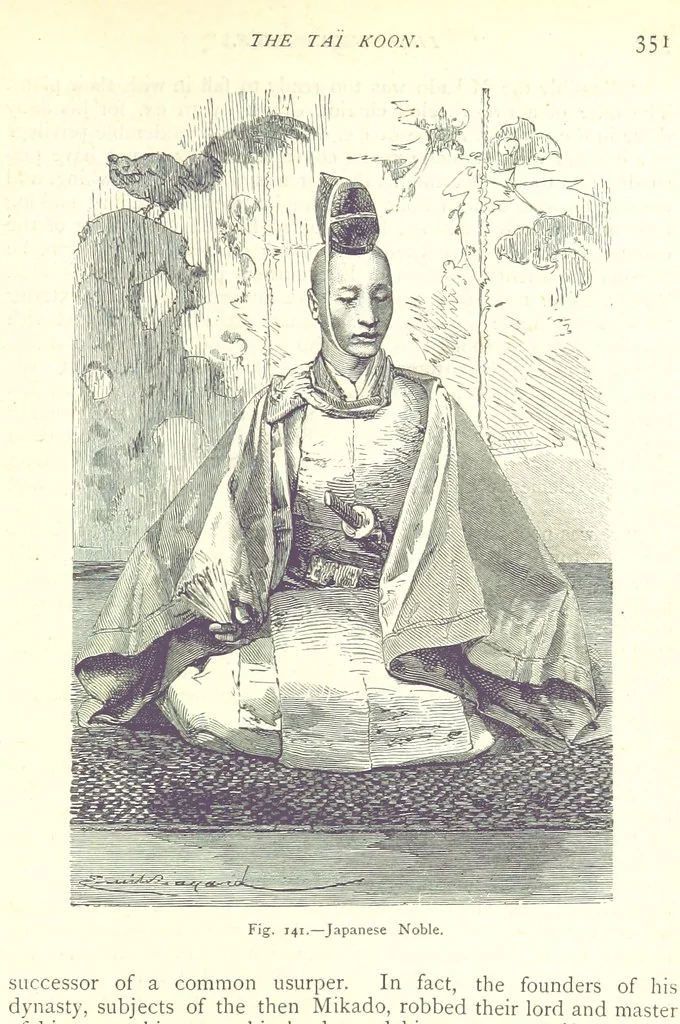 An illustration from The Human Race, ... illustrated by ... engravings on wood, and ... chromolithographs, 1875, leaf 365